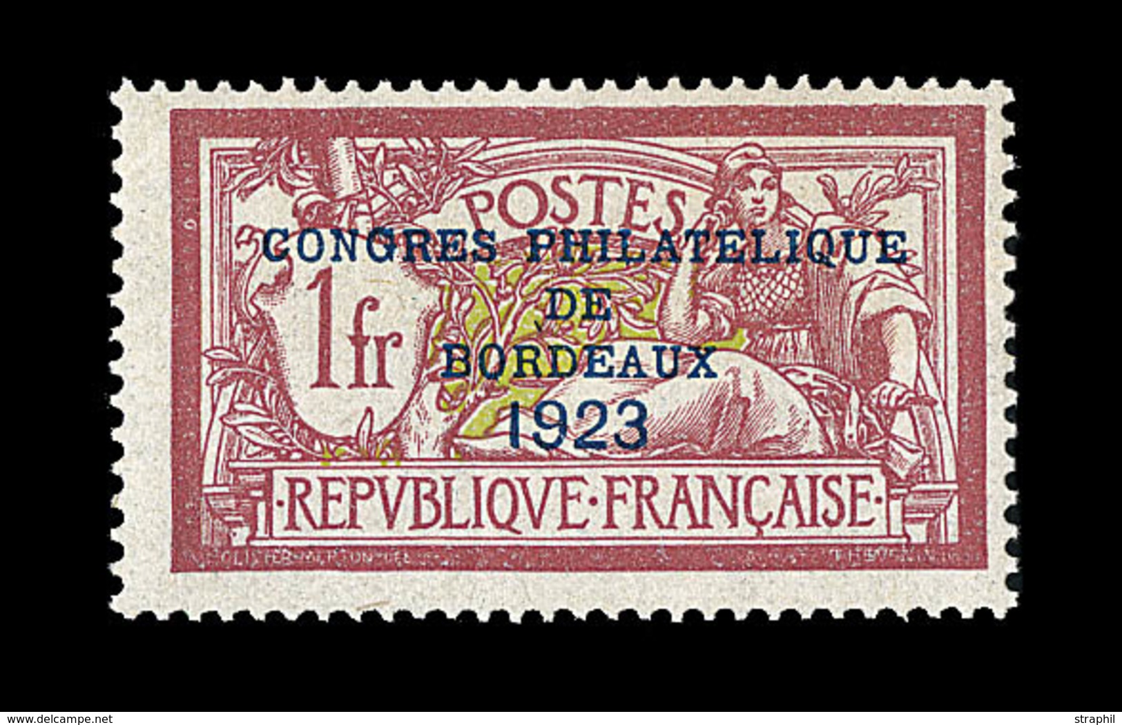 ** PERIODE SEMI-MODERNE - ** - N°182 - Congrès De Bordeaux -  Signé Calves - TB - Unused Stamps