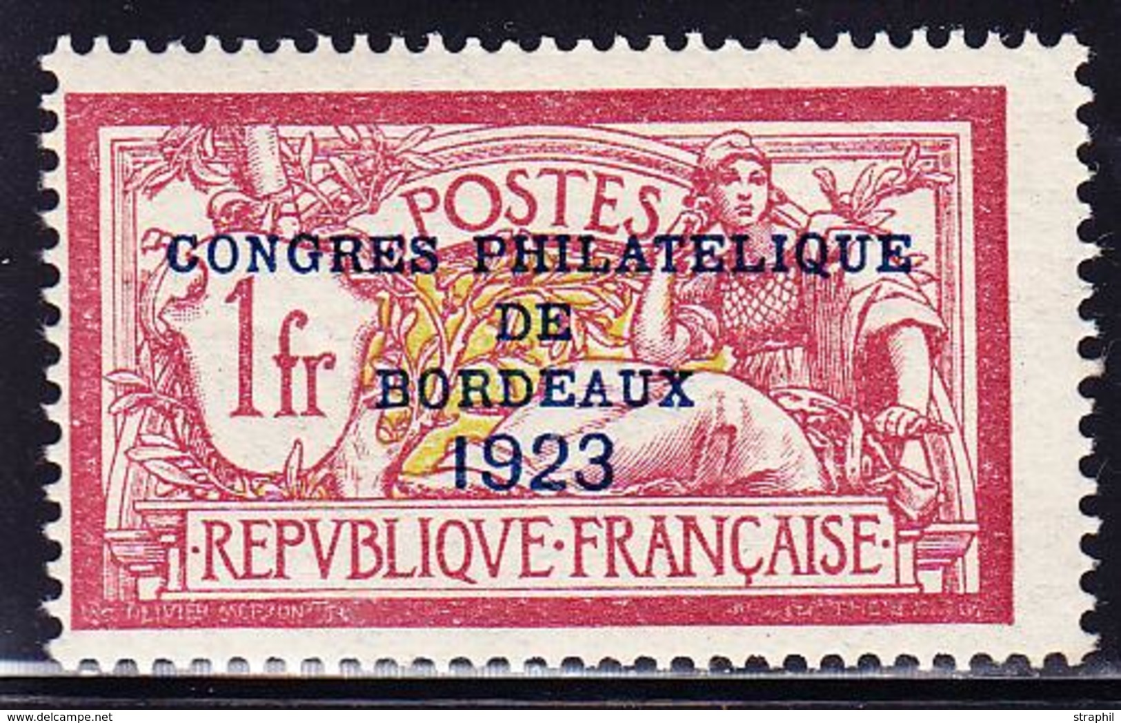 ** PERIODE SEMI-MODERNE - ** - N°182 - Congrès De Bordeaux 1923 - Avec Certificat - TB - Unused Stamps