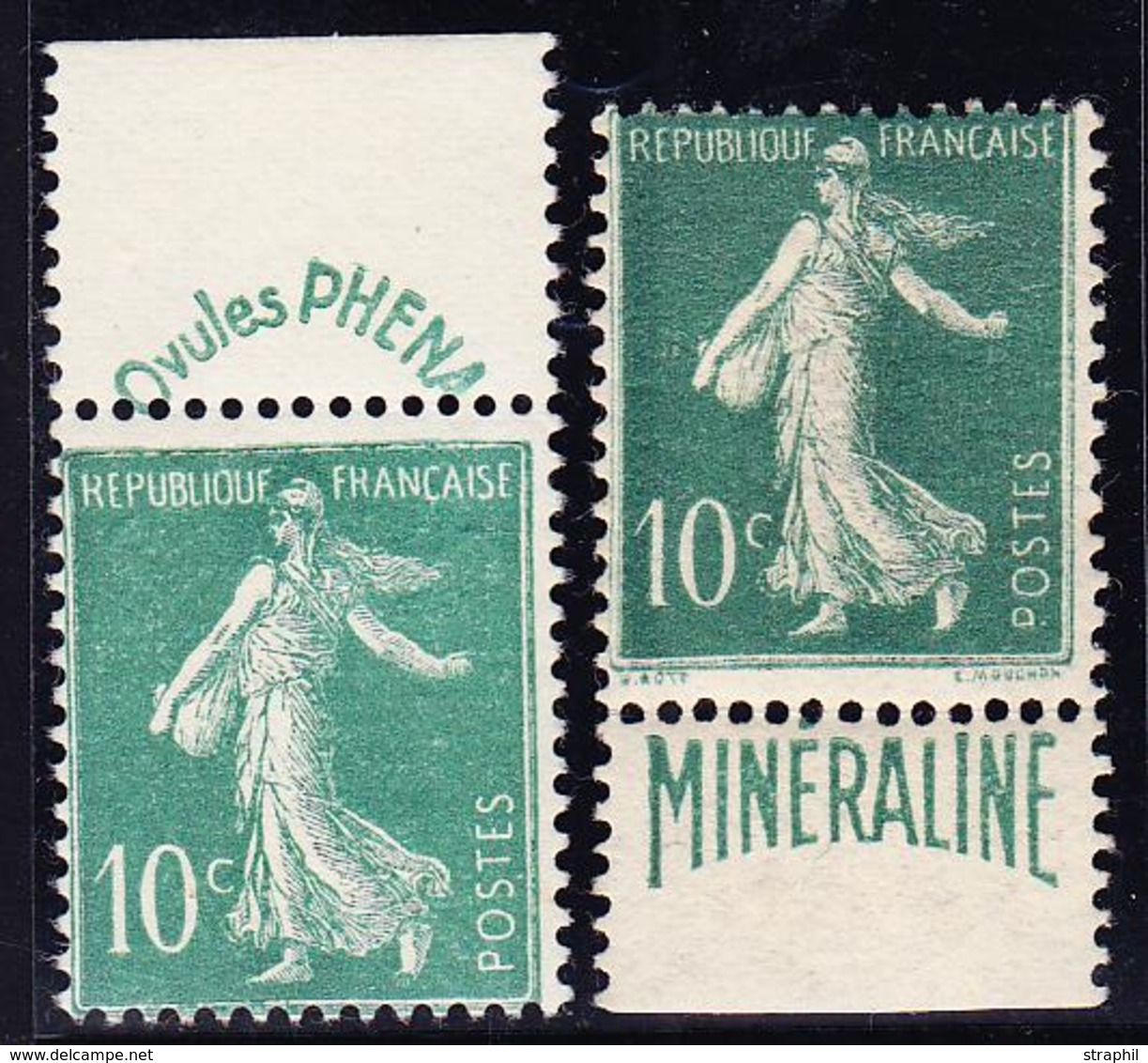 ** PERIODE SEMI-MODERNE - ** - N°188, 188A - TB - Unused Stamps