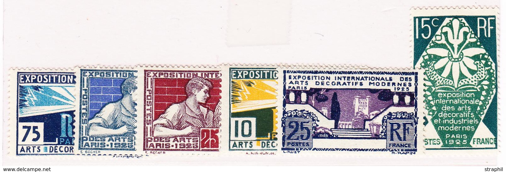 ** PERIODE SEMI-MODERNE - ** - N°210/15 - TB - Unused Stamps