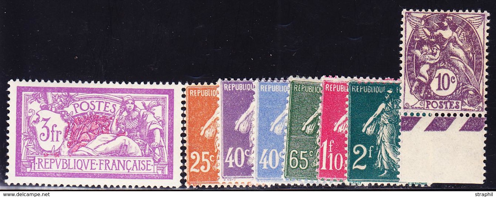 ** PERIODE SEMI-MODERNE - ** - N°233/40 - TB - Unused Stamps