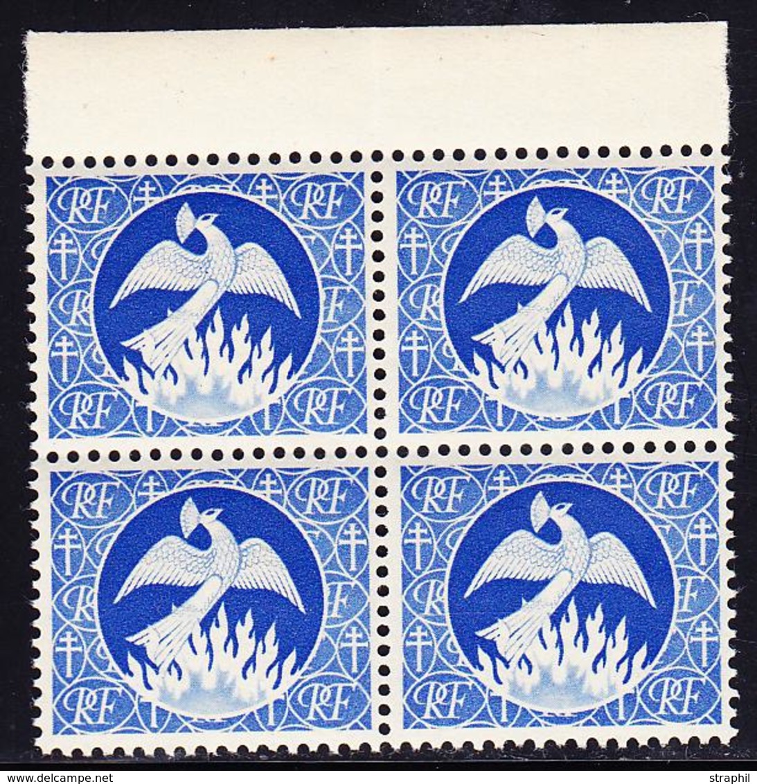 ** PERIODE 1941 à Nos Jours - ** - Mau N°701N - Phénix - BDF - Bloc De 4 - TB - Unused Stamps