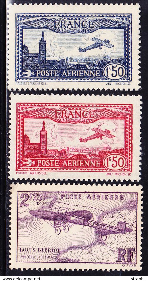 ** POSTE AERIENNE - ** - N°5/7 - TB - 1927-1959 Mint/hinged