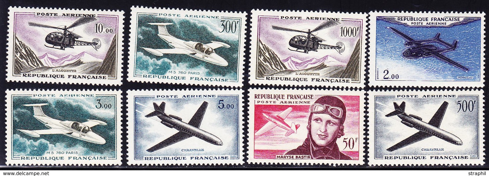 ** POSTE AERIENNE - ** - N°34/41 - TB - 1927-1959 Neufs