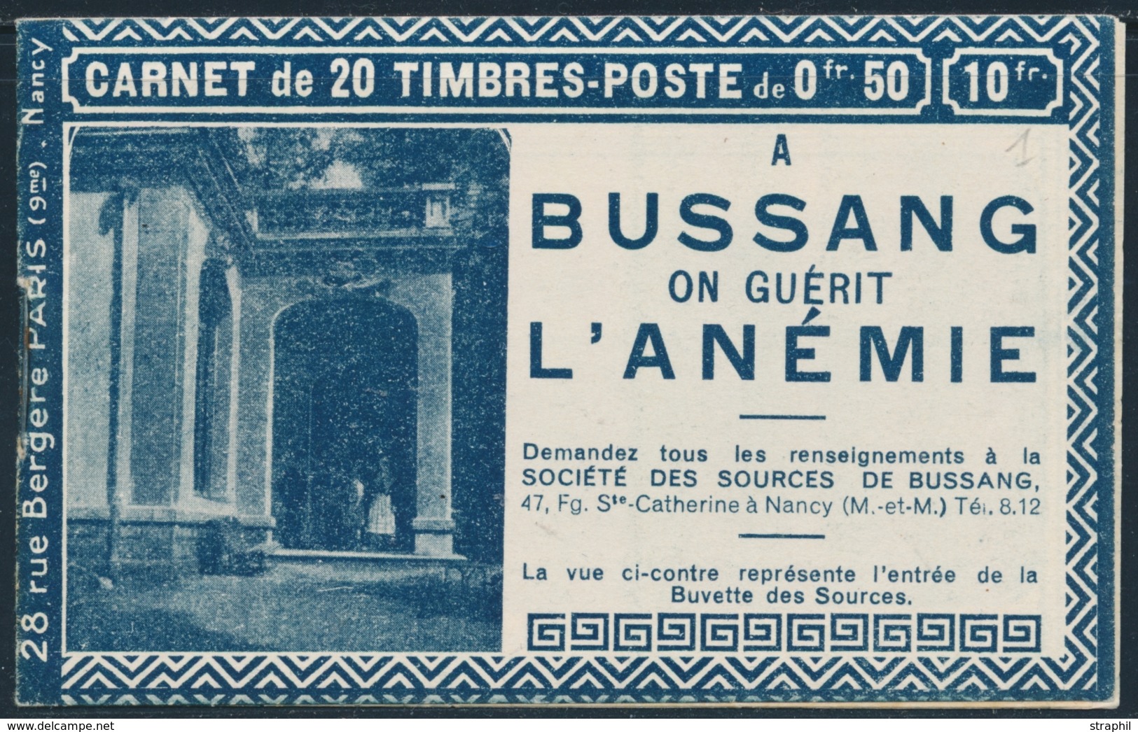 ** CARNETS ANCIENS - ** - N°199 C21 - Bussang X4 - S. NANCY - Couv. Bussang - TB - Other & Unclassified