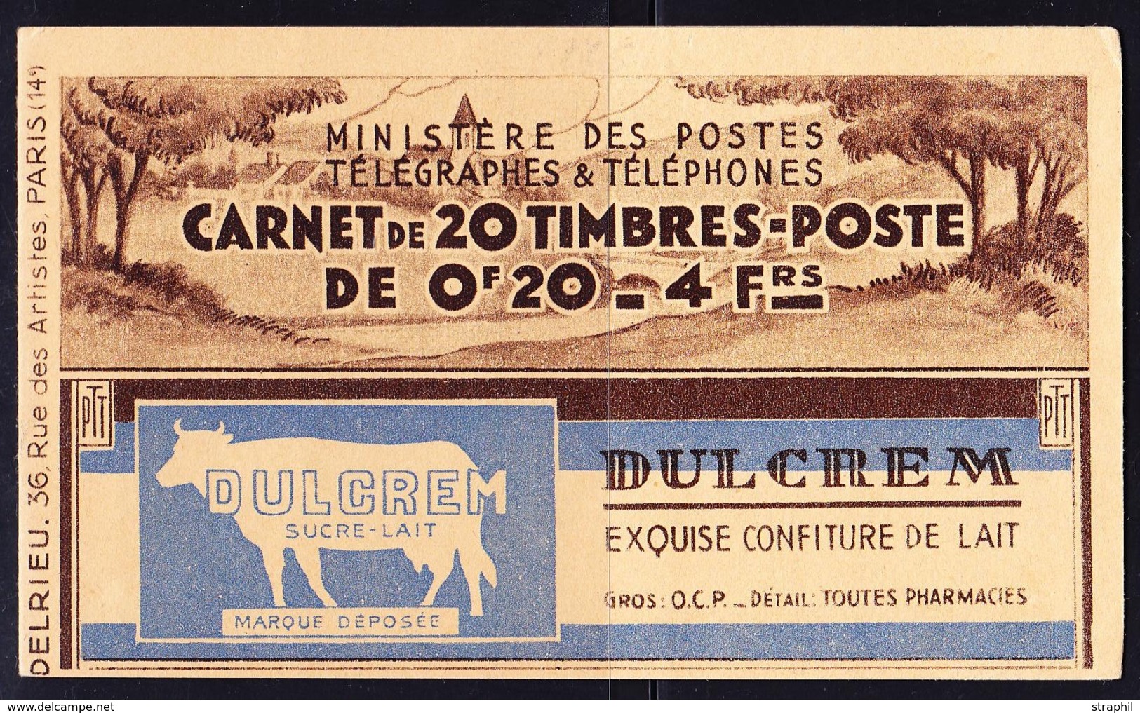 ** CARNETS ANCIENS - ** - N°360 C1 - Série S.9 - Daté 5/5/37 - TB - Autres & Non Classés