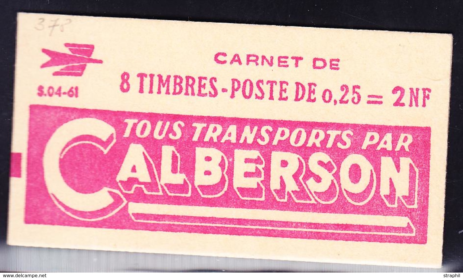 ** CARNETS ANCIENS - ** - N°1263 C1 - Série .S.04.61 - TB - Other & Unclassified