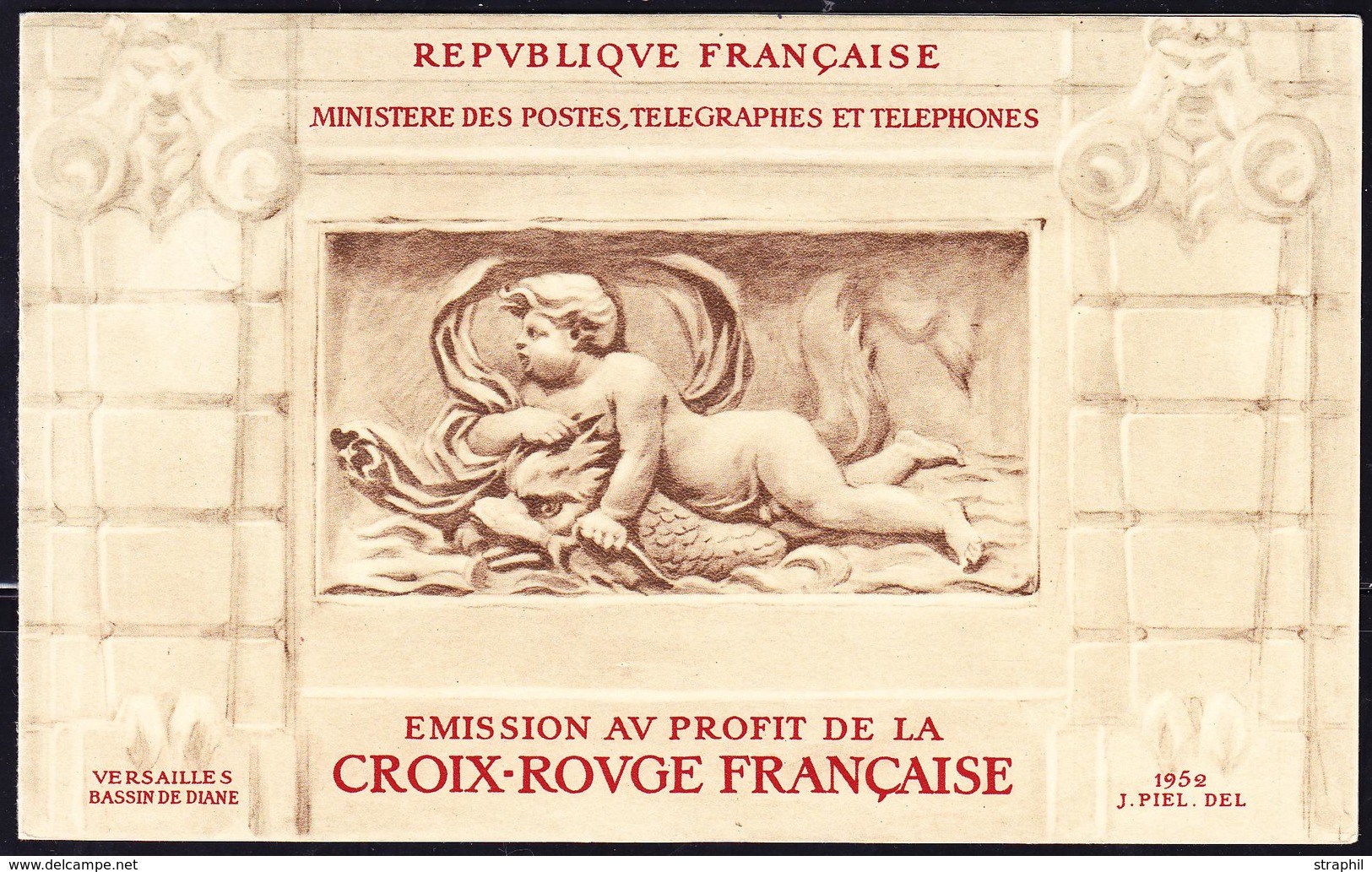 ** CARNETS CROIX-ROUGE - ** - N°2001 - Année 1952 - TB - Croix Rouge