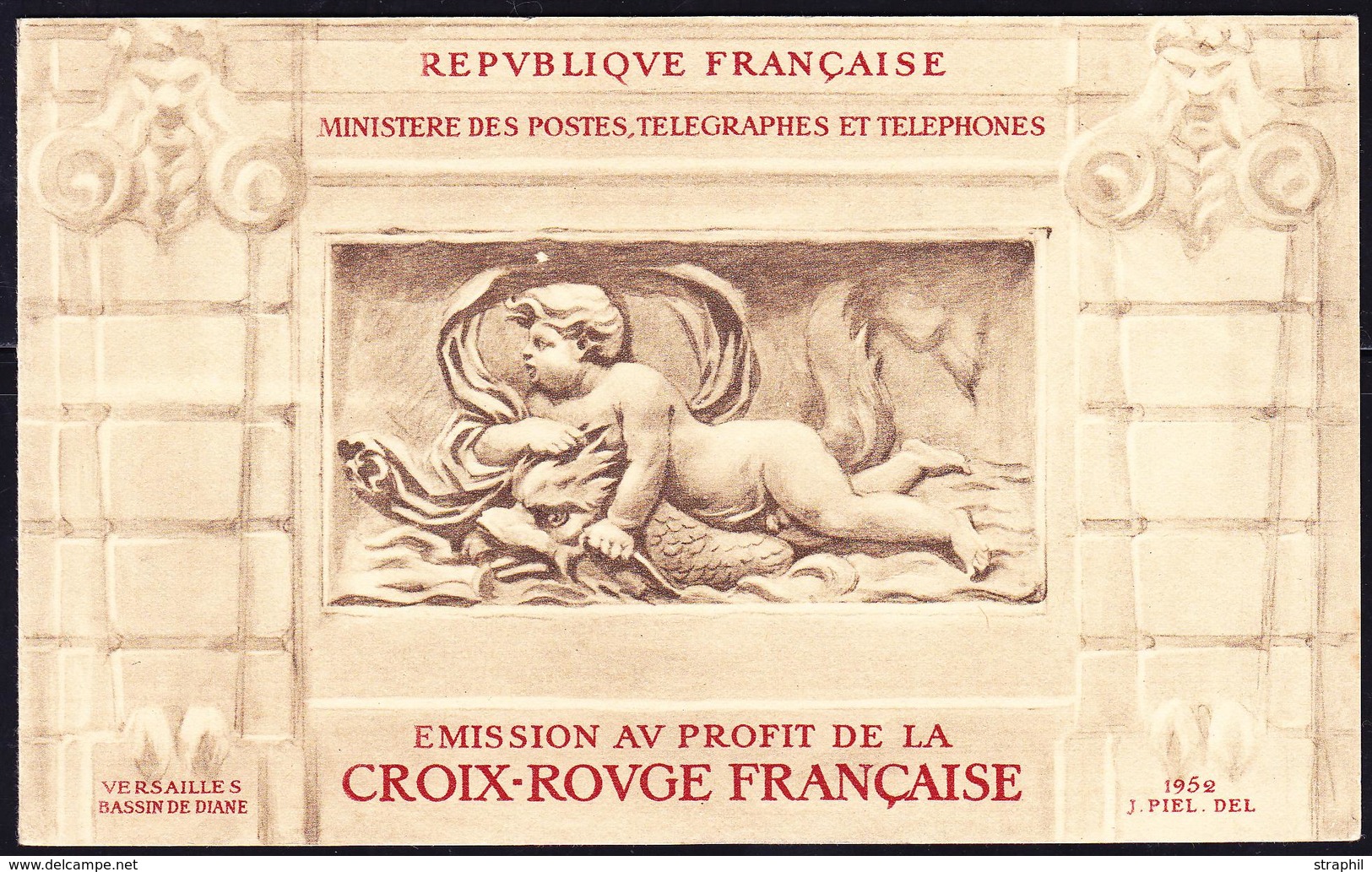 ** CARNETS CROIX-ROUGE - ** - N°2001 - Année 1952 - TB - Red Cross