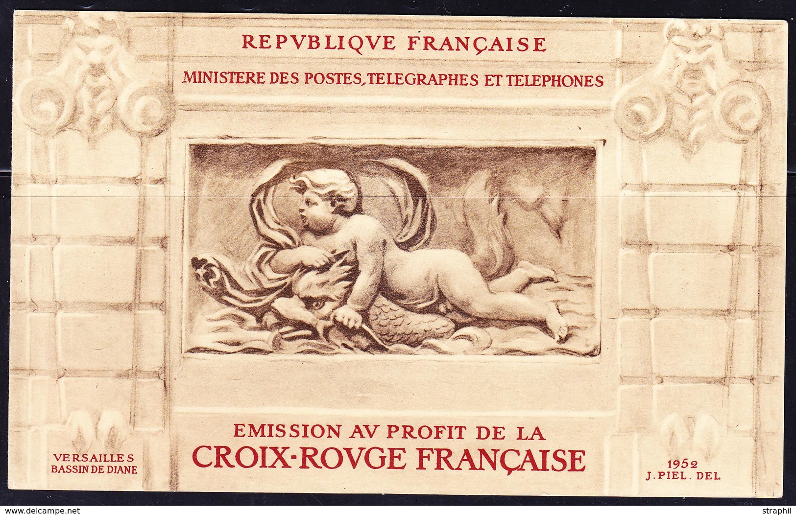 ** CARNETS CROIX-ROUGE - ** - N°2001 - 1 Rouge - 1952 - TF -TTB - Croix Rouge