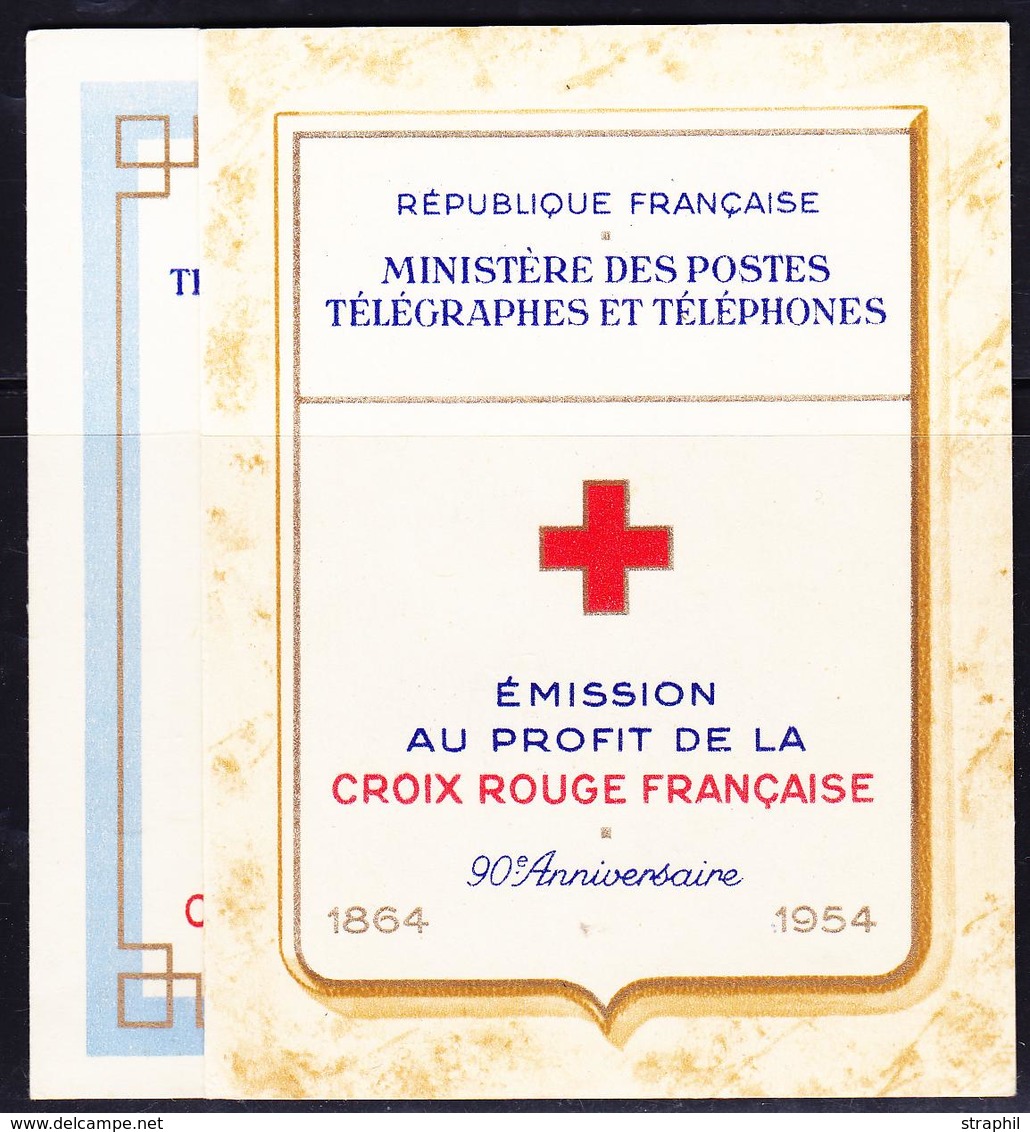 ** CARNETS CROIX-ROUGE - ** - N°2002/3 (1953/4) - TB - Red Cross