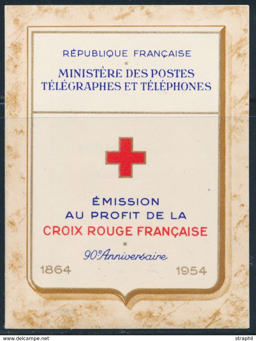 ** CARNETS CROIX-ROUGE - ** - N°2003 - Année 1954 - TB - Croix Rouge