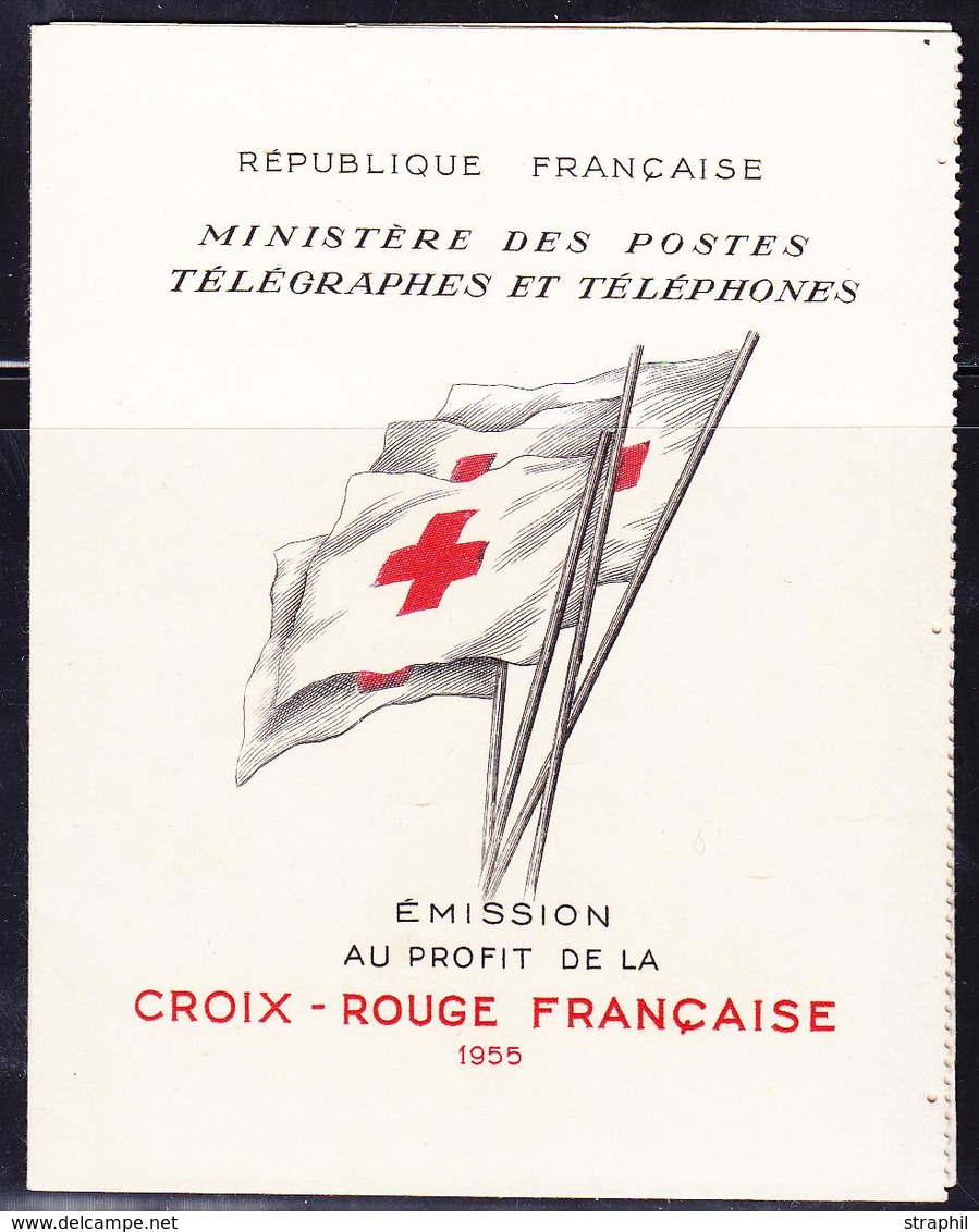 ** CARNETS CROIX-ROUGE - ** - N°2004 - (1955) - TB - Croix Rouge