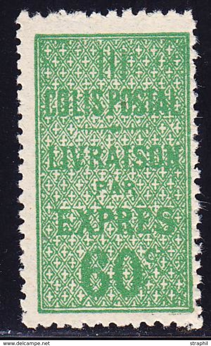 ** COLIS POSTAUX - ** - N°32 - 60c Vert - TB - Mint/Hinged