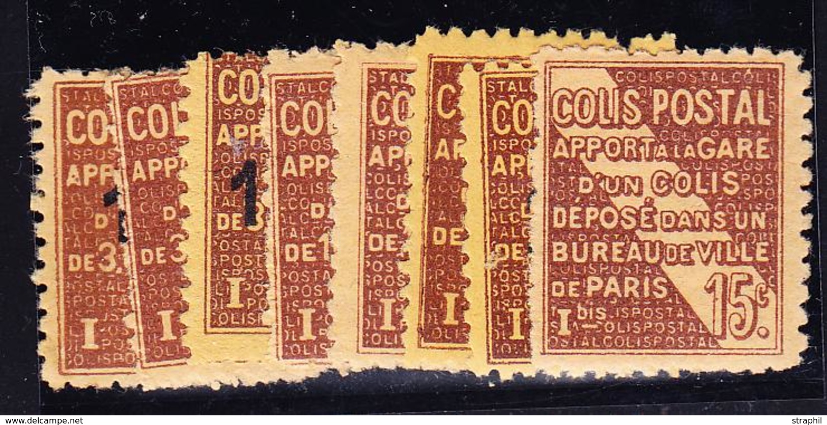 * COLIS POSTAUX - * - N°47/54 - TB - Mint/Hinged