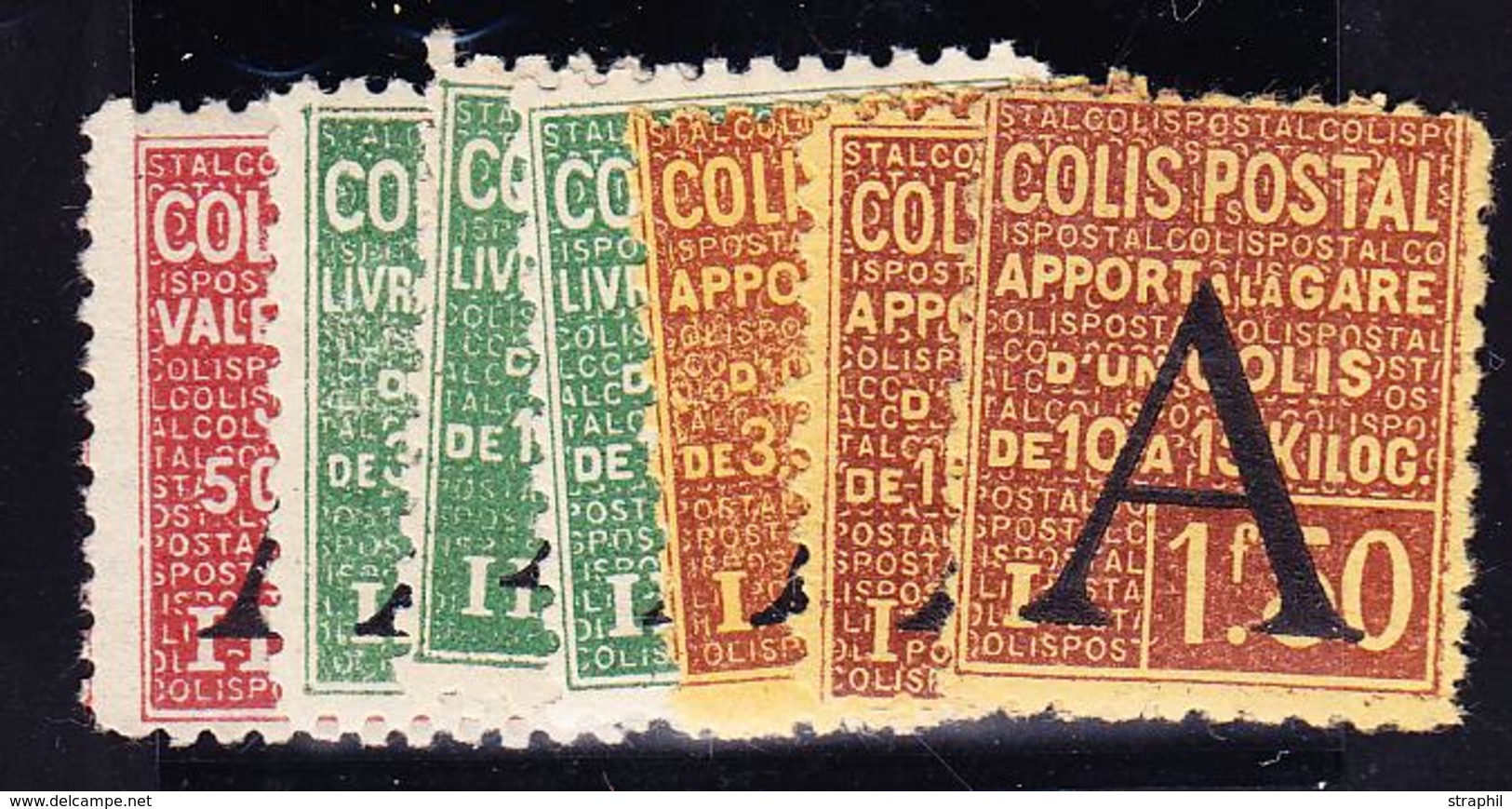 ** COLIS POSTAUX - ** - N°81/87 - TB - Mint/Hinged