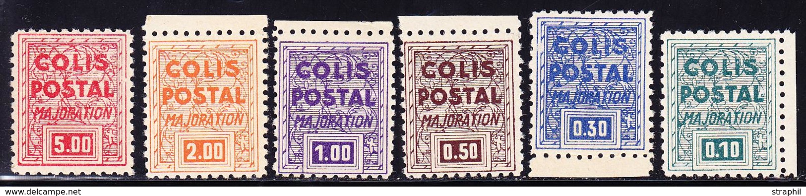 ** COLIS POSTAUX - ** - N°182A/82F - Non Emis Dentelé - BDF - TB - Mint/Hinged