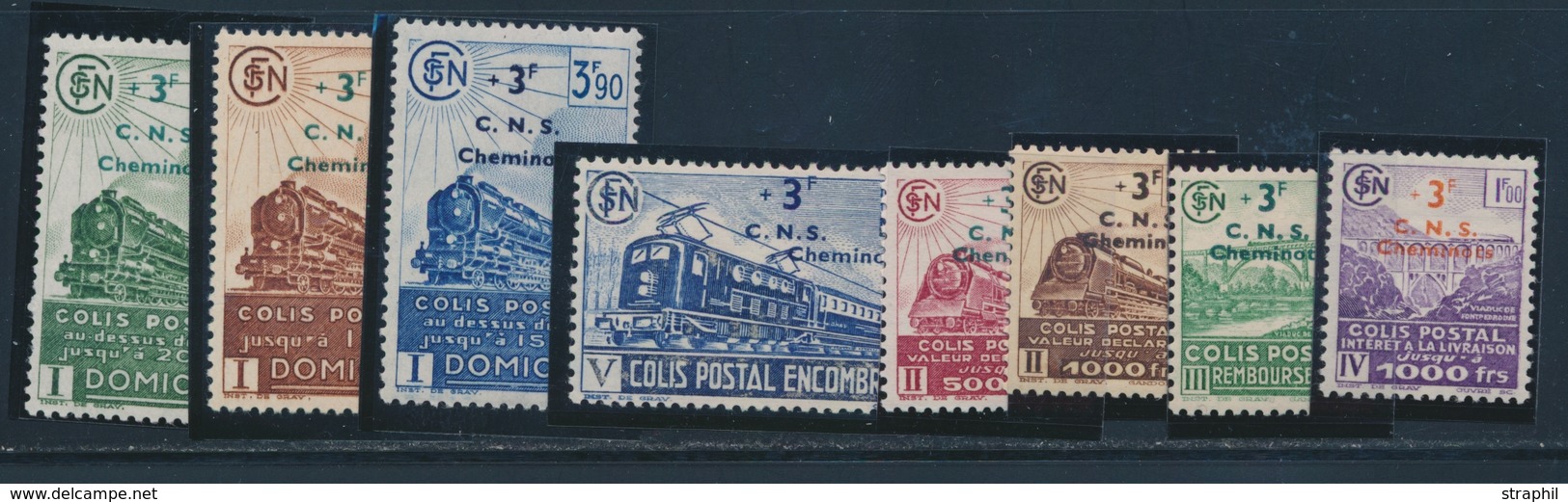 **/* COLIS POSTAUX - **/* - N°191/99  Sf N°196 - TB - Mint/Hinged