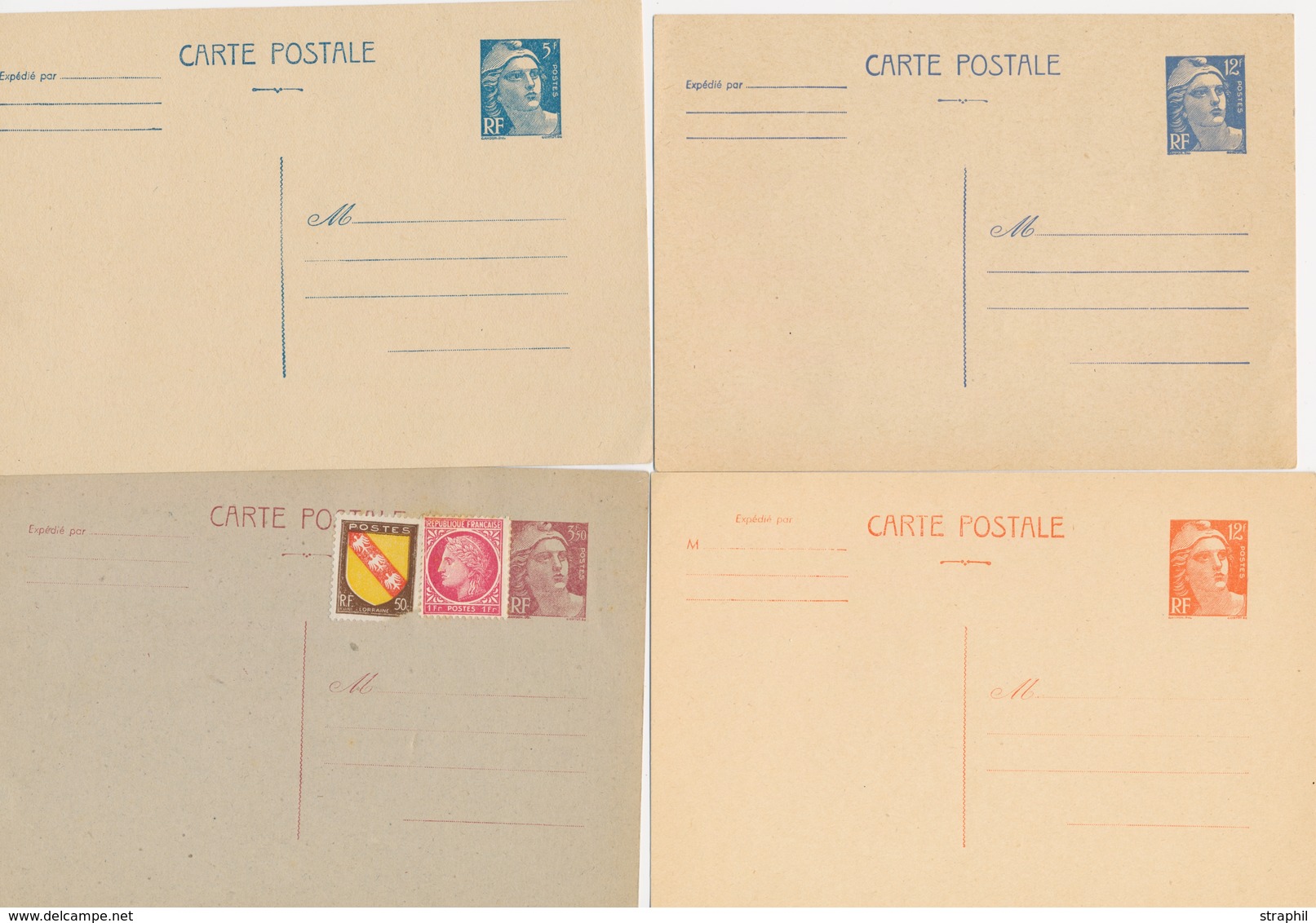 EP ENTIERS POSTAUX (Réf. STORCH) - EP - GAN E2, G1, K1, L1 - TB - Letter Cards