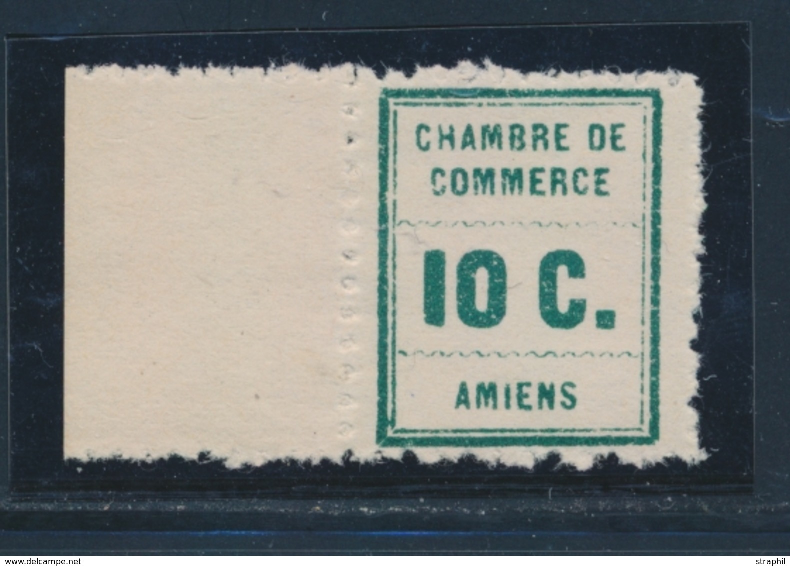 ** TIMBRES DE GREVE - ** - N°1d  - Amiens - BdF - Sans Teinte De Fond - TB - Autres & Non Classés