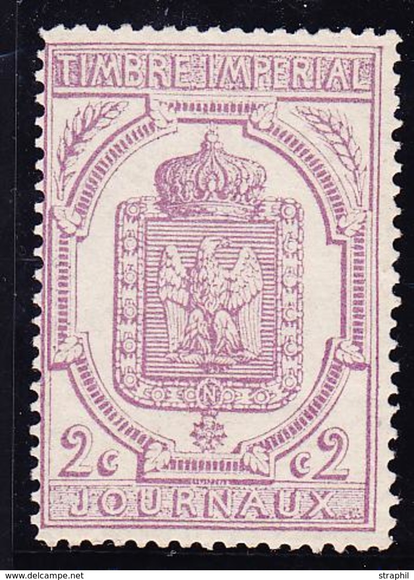 ** TIMBRES JOURNAUX - ** - N°7 - 2c Violet - TB - Newspapers