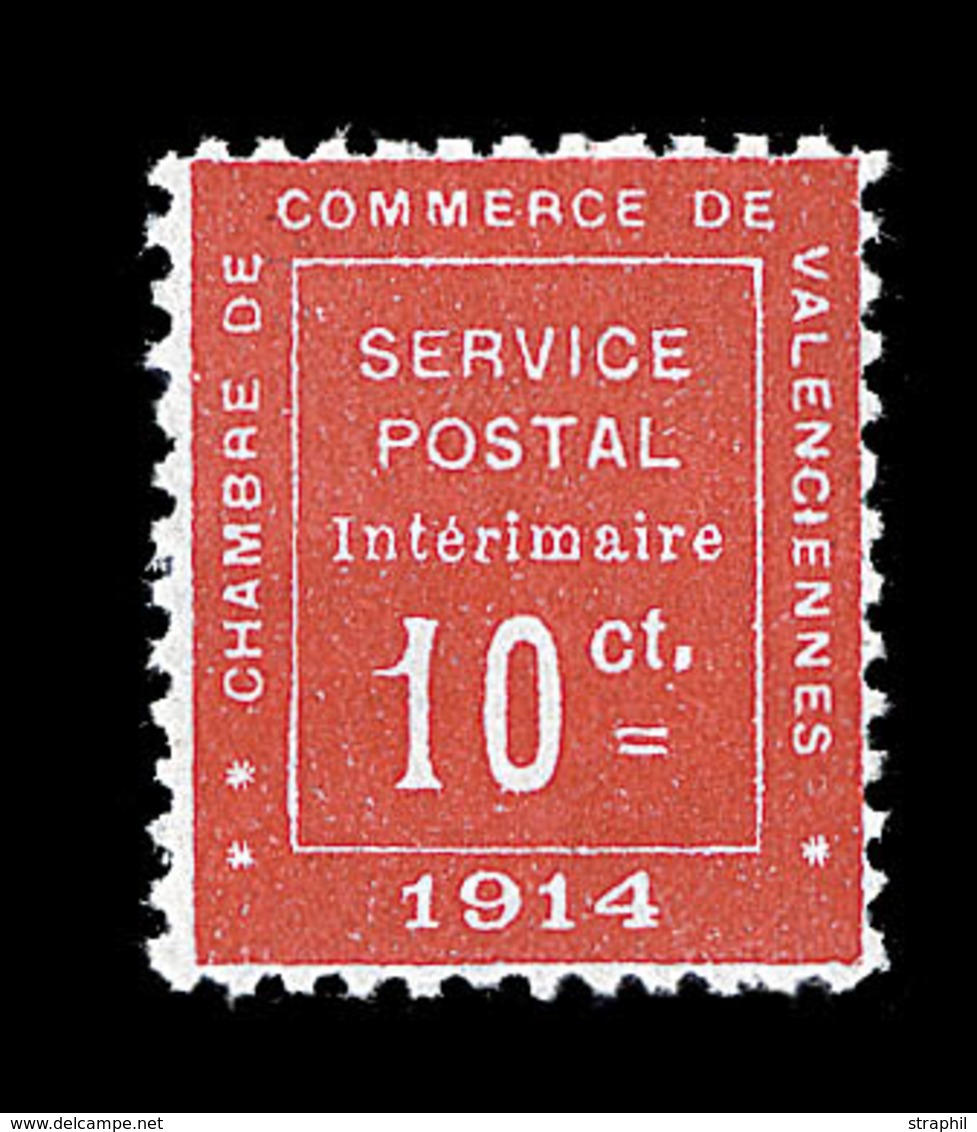 ** TIMBRES DE GUERRE  - ** - N°1 - Signé Calves - TB - Guerre (timbres De)