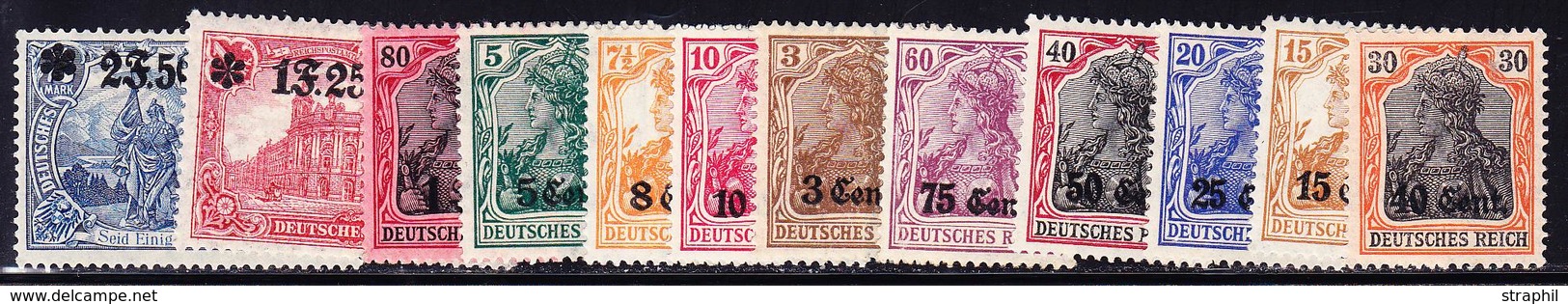 * TIMBRES DE GUERRE  - * - N°26/37 - Comme ** - TB - War Stamps