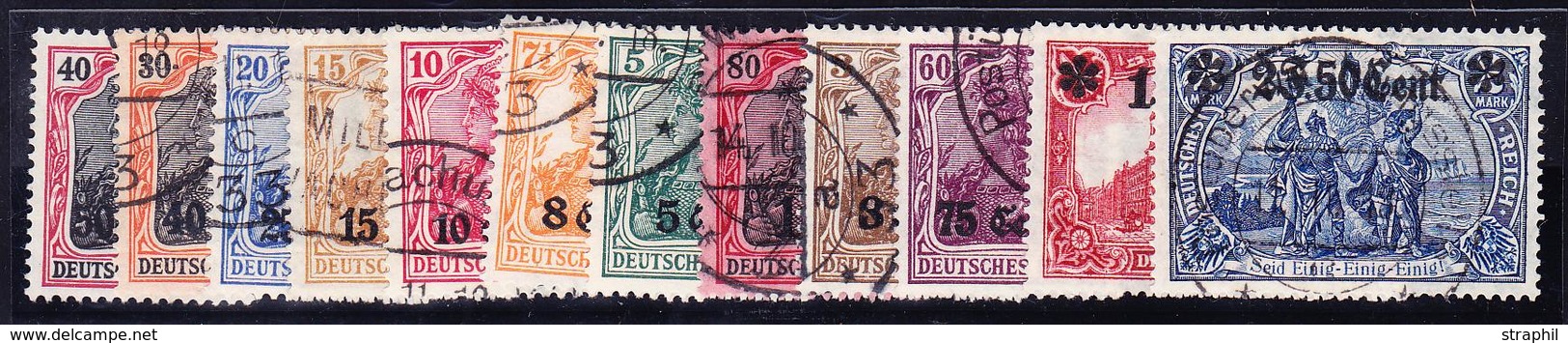 O TIMBRES DE GUERRE  - O - N°26/37 - TB - War Stamps