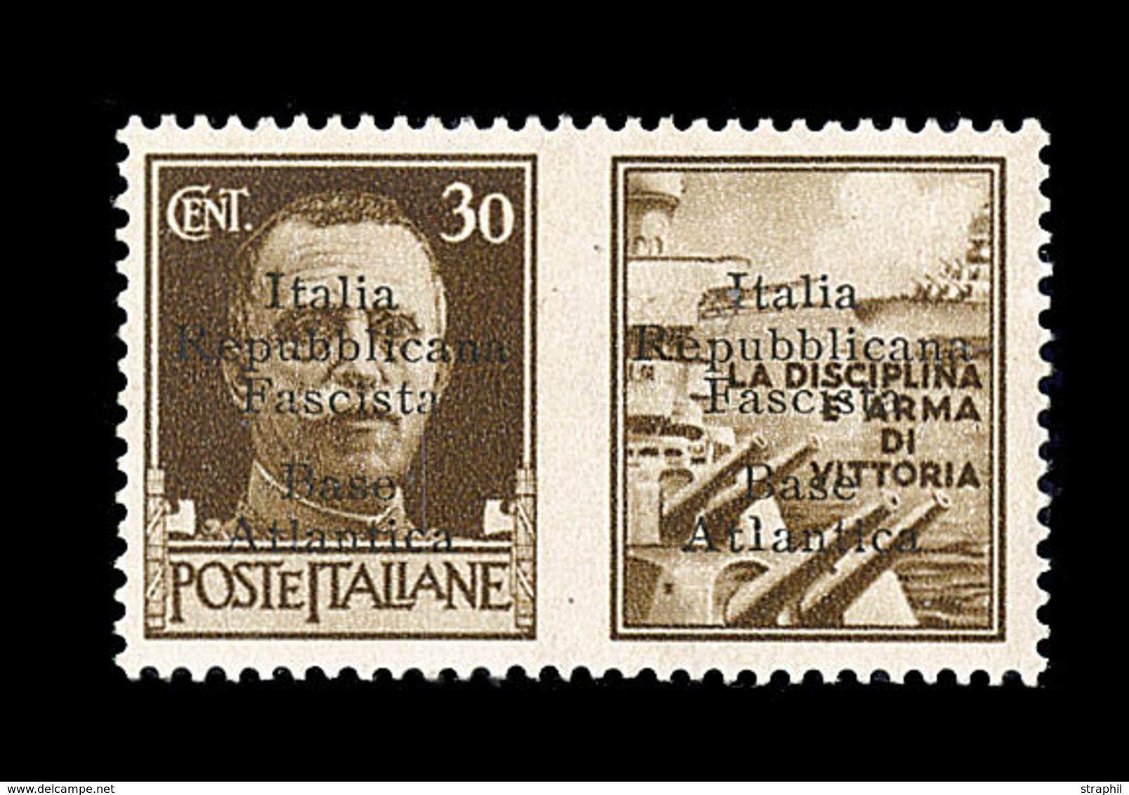 * BASE NAVALE ITALIENNE - * - N°9c - (Marine) - Pelurage - Sinon TB - Guerre (timbres De)