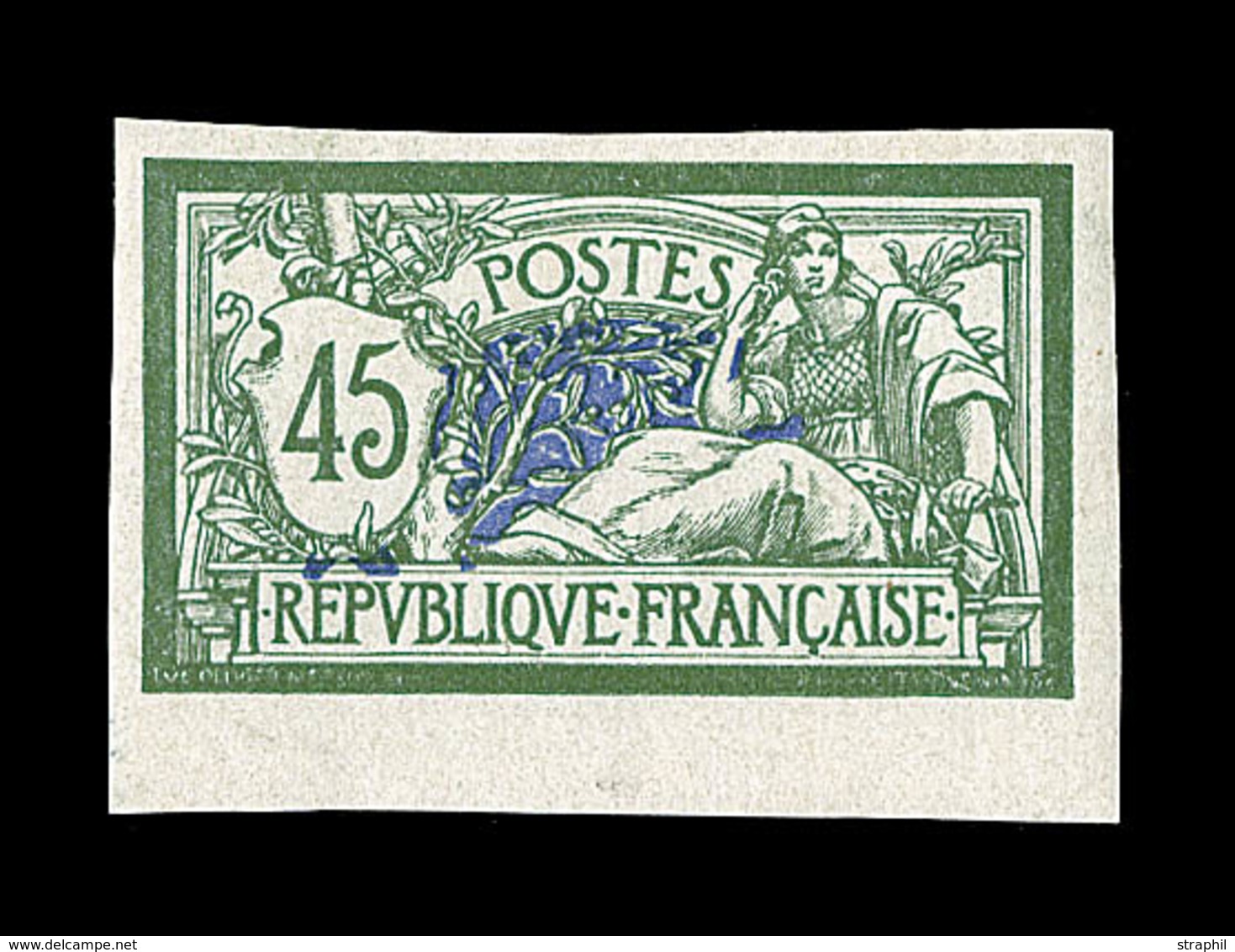 * NON DENTELES - * - N°143b - 45c Vert Et Bleu - ND - Petit BdF - TB - Unclassified