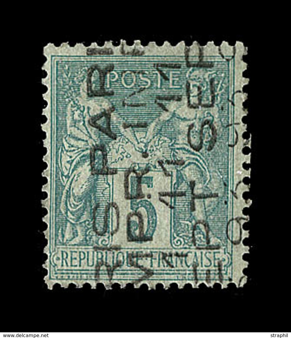 (*) PREOBLITERES - (*) - N°15 - 5c Vert - Signé Calves - TB - 1893-1947