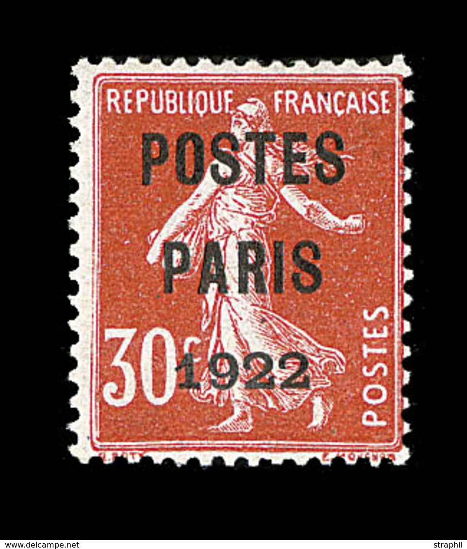 ** PREOBLITERES - ** - N°32 - Signé Calves - TB - 1893-1947