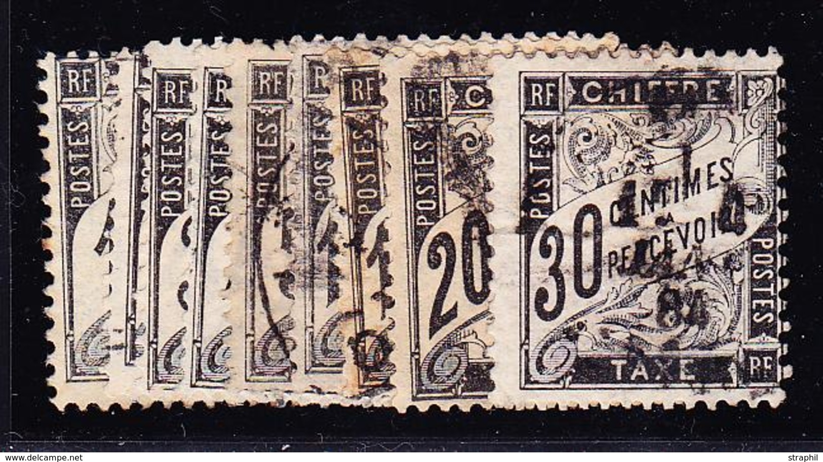 O TIMBRES TAXE - O - N°10/18 - Ens. TB - 1859-1959 Neufs