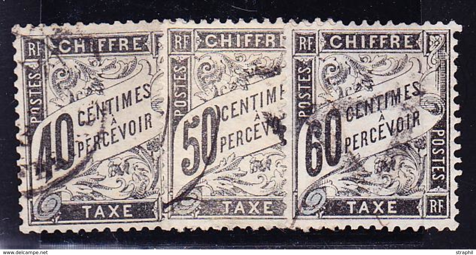 O TIMBRES TAXE - O - N°19/21 - B/TB - 1859-1959 Neufs