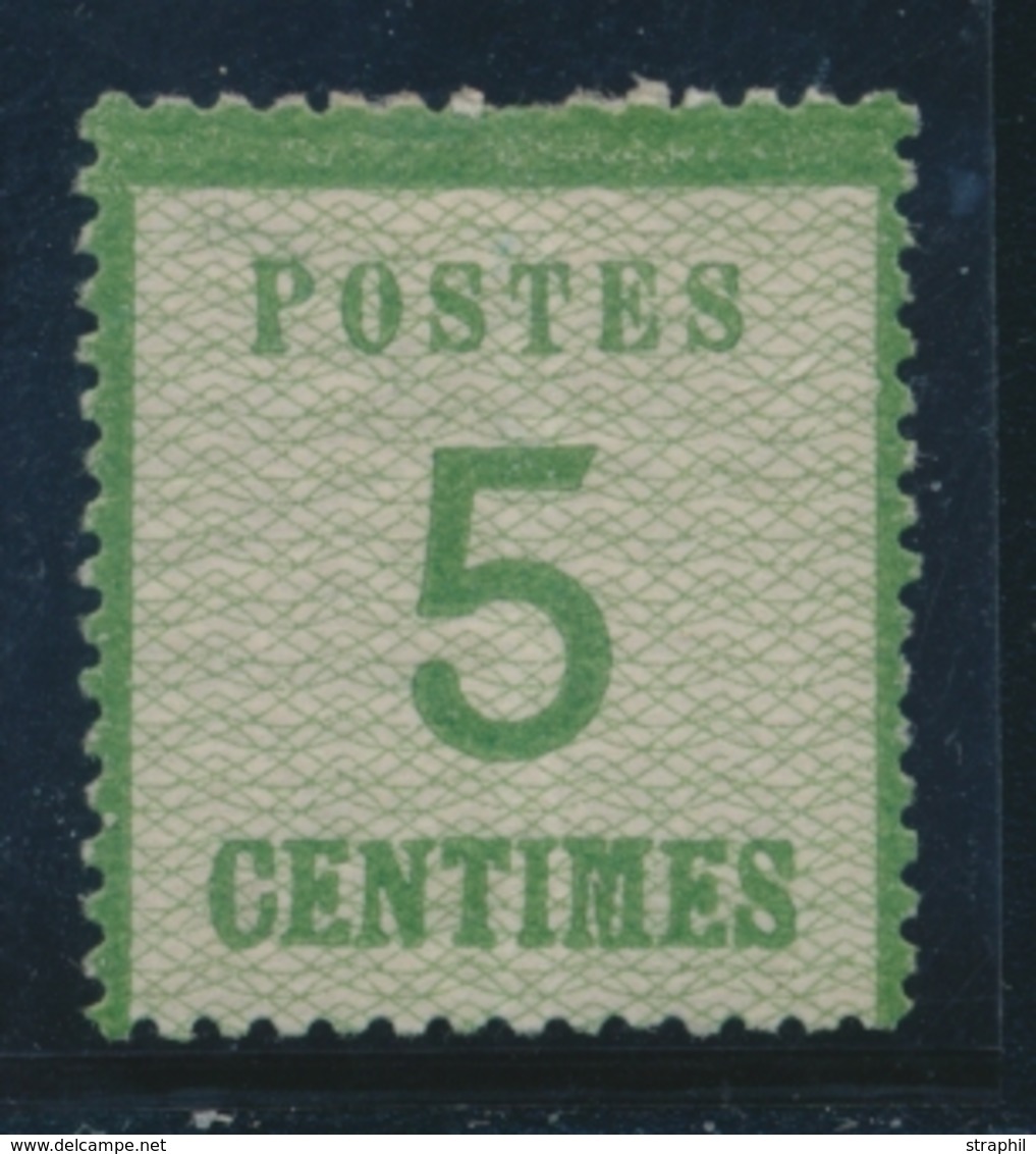 * TIMBRES D'ALSACE LORRAINE (1870-71) - * - N°4 - Dentelure Irrégulière Mais Très Frais - B/TB - Autres & Non Classés