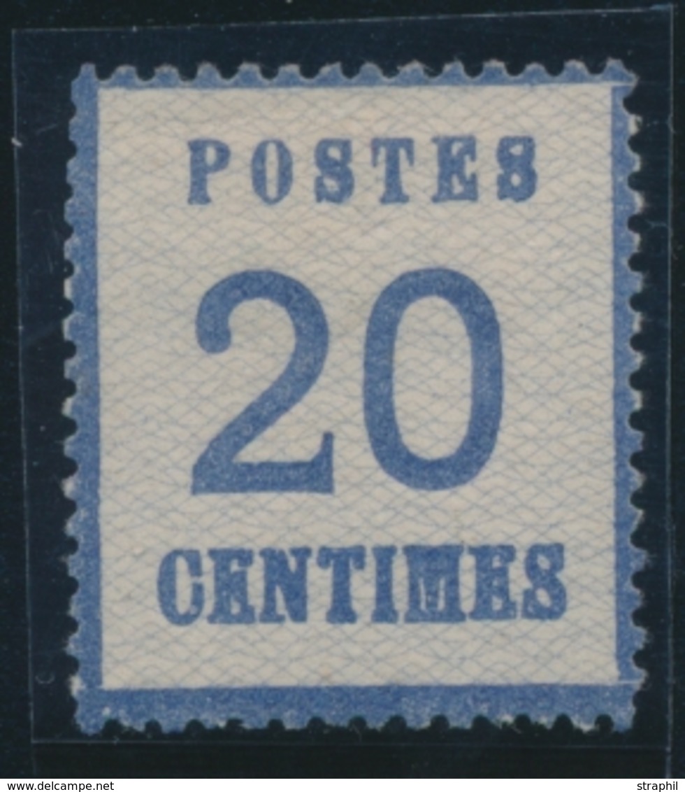 * TIMBRES D'ALSACE LORRAINE (1870-71) - * - N°6 - Bon Centrage  -  TB - Other & Unclassified
