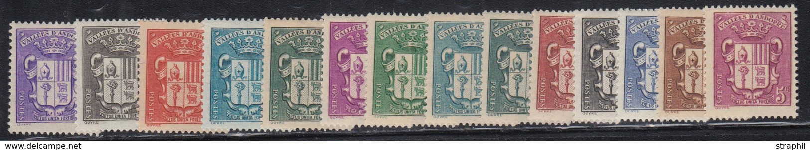 ** TIMBRES POSTE - ** - N°47/60 - TB - Unused Stamps