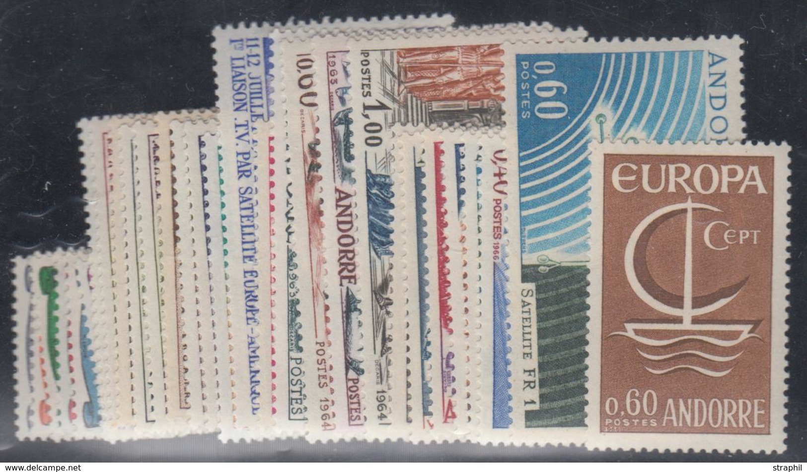 ** TIMBRES POSTE - ** - N°153A/178 - Années 1961/66 - TB - Unused Stamps