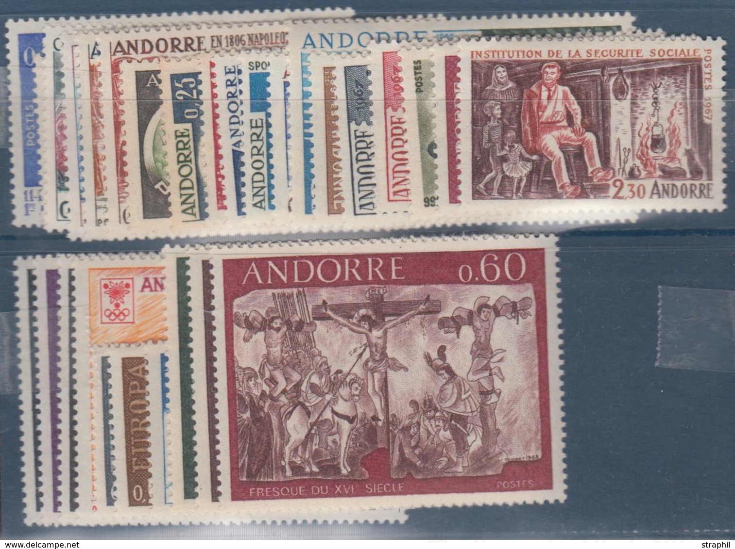 ** TIMBRES POSTE - ** - N°165/193 - Années 1962/68 - TB - Unused Stamps