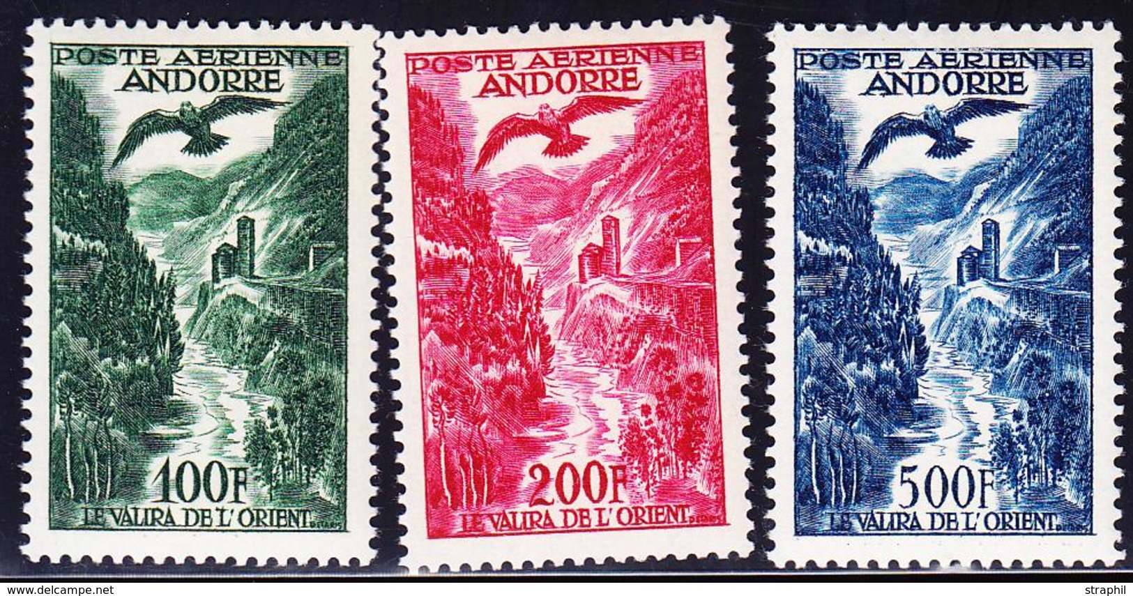** POSTE AERIENNE  - ** - N°2/4 - TB - Unused Stamps