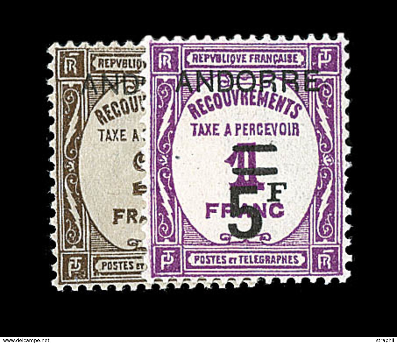 ** TIMBRES TAXE  - ** - N°9/15- TB - Neufs