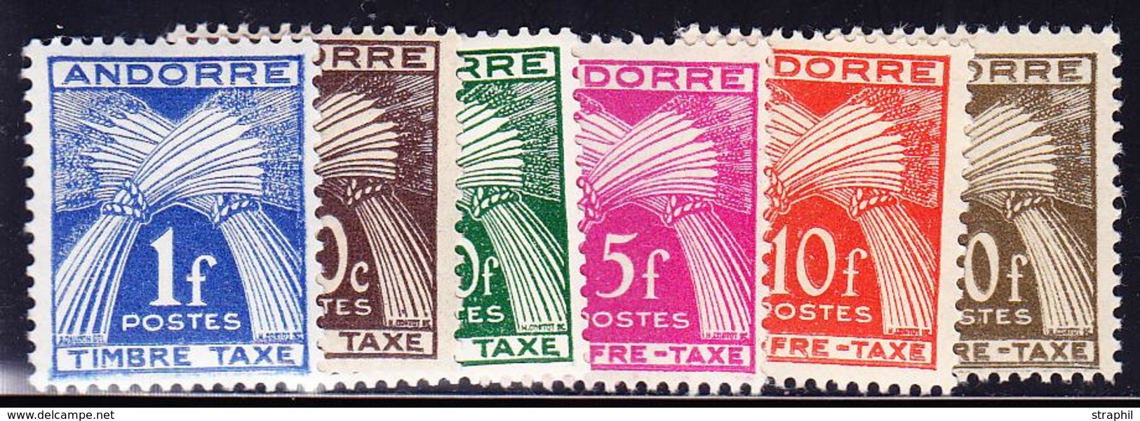 ** TIMBRES TAXE  - ** - N°21/41 - TB - Neufs