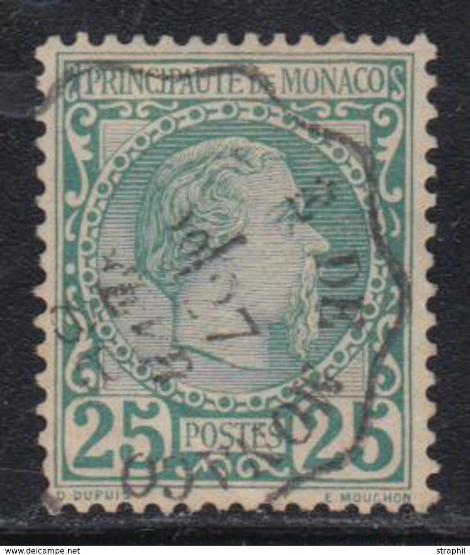 O TIMBRES POSTE - O - N°6 - 25c Vert - TB - Autres & Non Classés