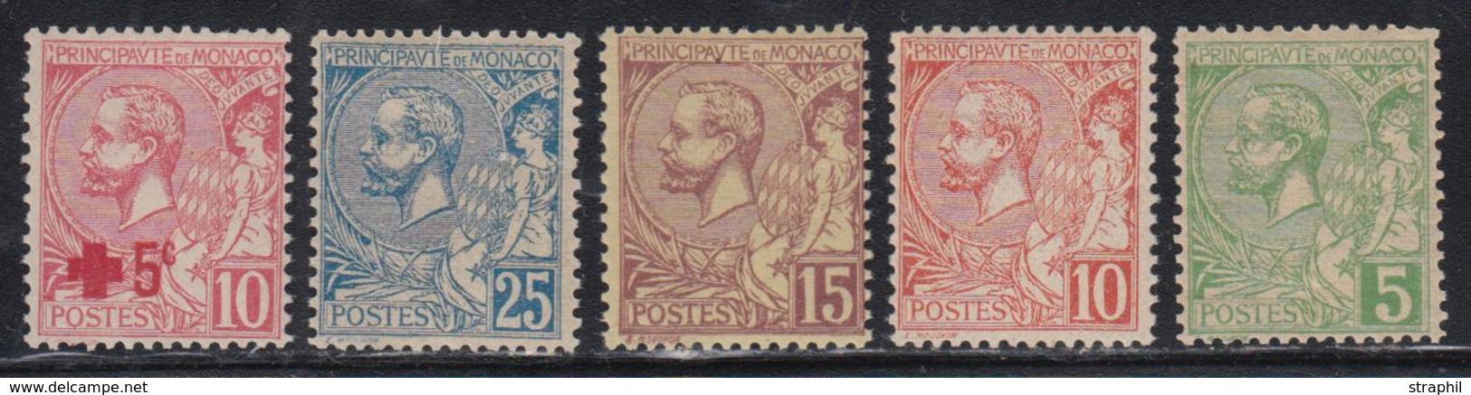 ** TIMBRES POSTE - ** - N°22/26 - TB - Sonstige & Ohne Zuordnung