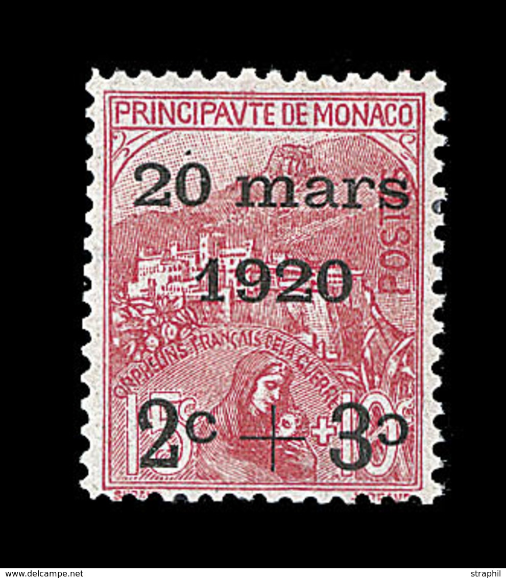 * TIMBRES POSTE - * - N°34a - 2ème "C" Renversé - TB - Autres & Non Classés