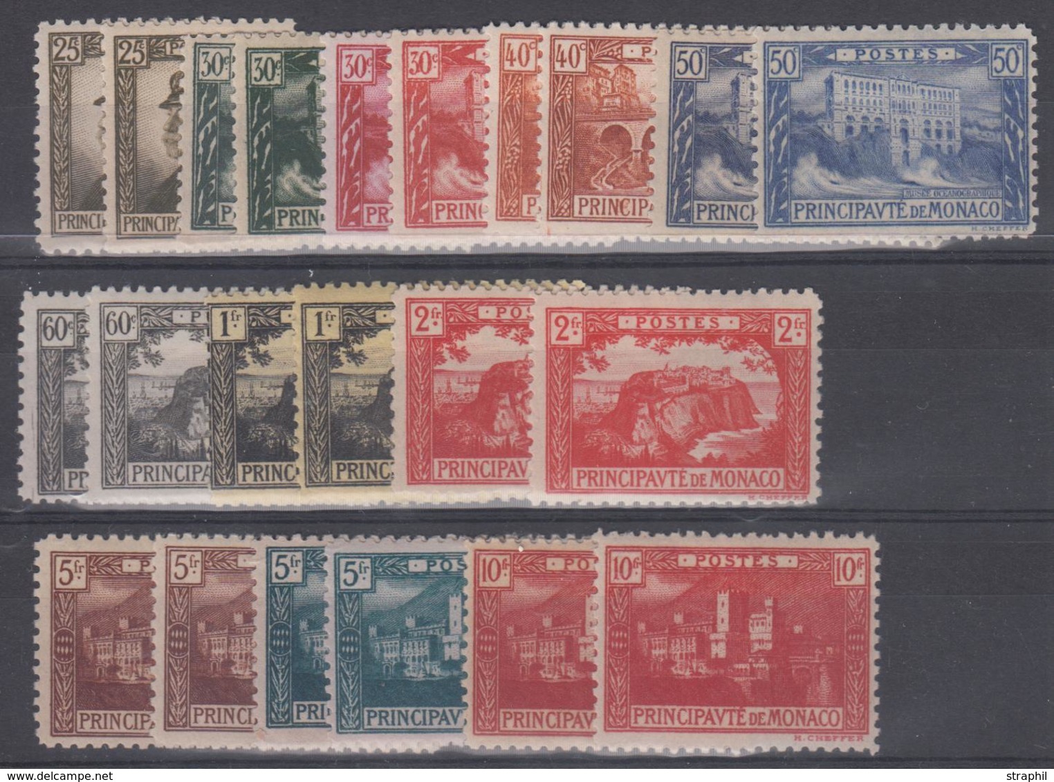 * TIMBRES POSTE - * - N°54/64, 54a/64a - Qques ** - TB - Other & Unclassified