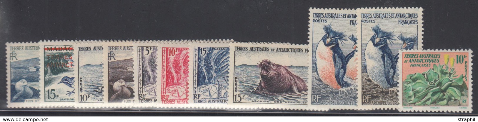 ** T.A.A.F - ** - N°1/11 - TB - Unused Stamps