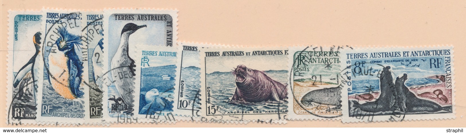 O T.A.A.F - O - N°2/4, 6/7, 13C/4, 16/17 - TB - Unused Stamps