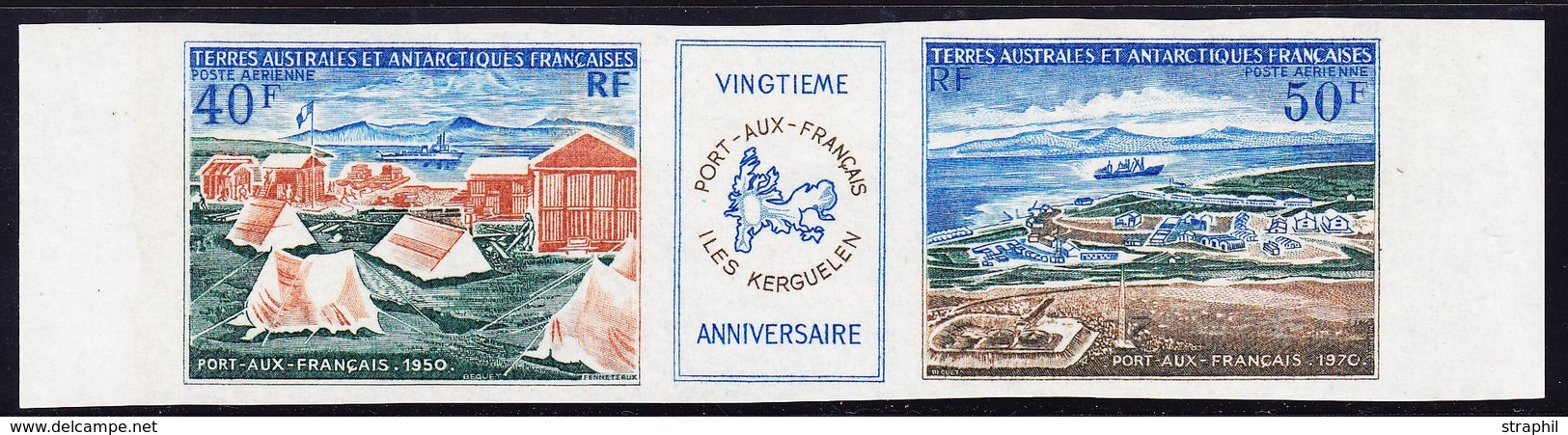 ** T.A.A.F - POSTE AERIENNE  - ** - N°26A - 20° Anniv. - ND - TB - Poste Aérienne