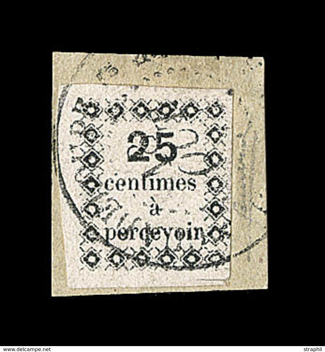 O GUADELOUPE - TIMBRES TAXE - O - N°1 S/fragmt Margé R. - TB - Other & Unclassified